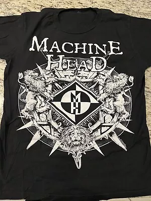 Buy Machine Head 2015 Bloodstone & Diamonds Tour Concert T Shirt • 18.90£