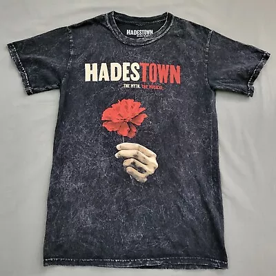 Buy Hades Town Shirt Womens Small Short Sleeve The Musical Pullover Knit Black • 12.30£