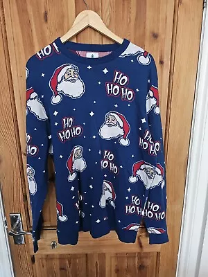 Buy George Size L (42-44” Chest) Ho Ho Ho Father Christmas  Mens Jumper Xmas Large • 8£
