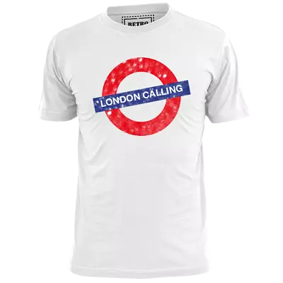 Buy Mens London Calling Punk Rock T Shirt Ruts Clash • 11.99£