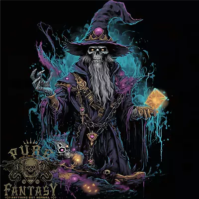 Buy Fantasy Wizard Warlock 6 Mens T-Shirt 100% Cotton • 10.75£