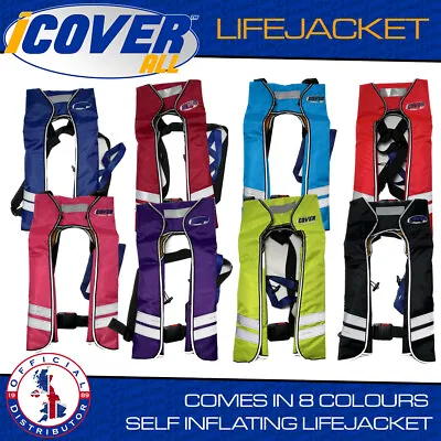 Buy Automatic Inflatable Life Jacket Inflation Adult Survival Aid Vest 413 SOLD • 36.75£