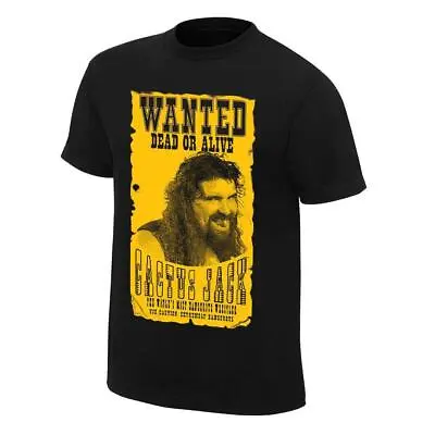 Buy Wwe Cactus Jack “wanted” Retro Mick Foley Official T-shirt All Sizes New • 29.99£