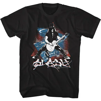 Buy Slash Jamming On Guitar Drawing Men's T Shirt Heavy Metal Music Merch • 39.89£