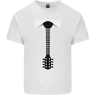 Buy Guitar Tie Guitarist Bass Acoustic Funny Mens Cotton T-Shirt Tee Top • 10.99£