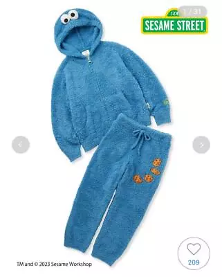 Buy Gelato Pique Cookie Monster Hoodie Long Pants Set • 267.84£