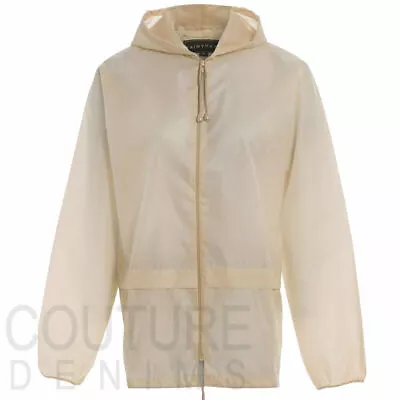 Buy Unisex Rain Jacket Cagoul Kagool Pac A Mac Showerproof Hood Festival Jacket Coat • 6.95£