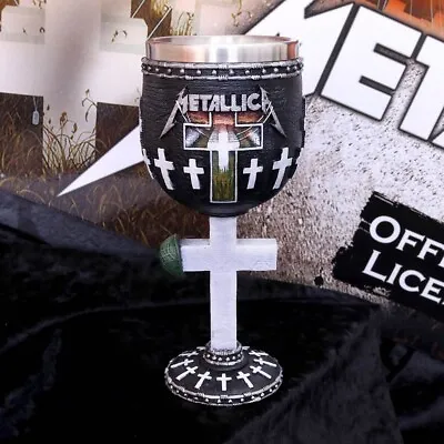 Buy Metallica Master Of Puppets Goblet Official Metal Nemesis Now Band Merch • 34.99£