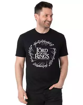 Buy Lord Of The Rings Black Short Sleeved T-Shirt (Mens) • 16.99£