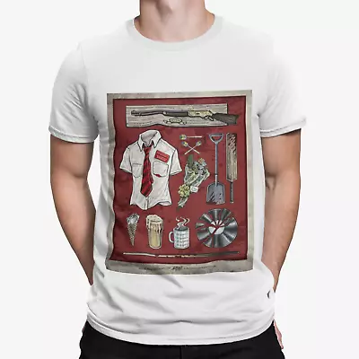 Buy Shaun Of The Dead Outfit T-Shirt - Comedy Retro Cool 80s 90s Movie Film Funny • 8.39£