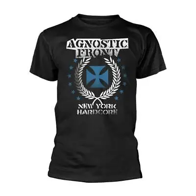 Buy Agnostic Front 'Blue Iron Cross' T Shirt - NEW • 16.99£