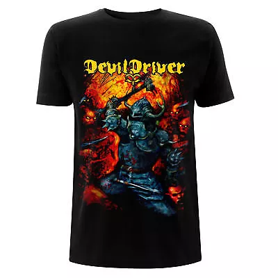 Buy Devildriver Warrior Black Official Tee T-Shirt Mens Unisex • 16.36£