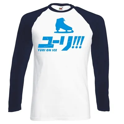 Buy Yuri On Ice, Anime  Logo  Raglan Longsleeve Baseball T-shirt • 16.99£