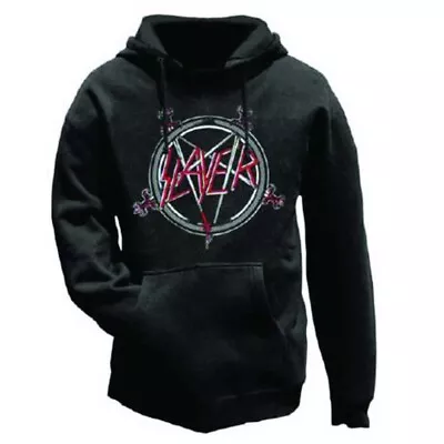 Buy Slayer Pentagram Official Hoodie Hooded Top • 47.65£
