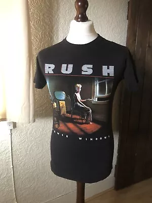 Buy RUSH Power Windows T Shirt Size Small S Band Black HMV • 22£