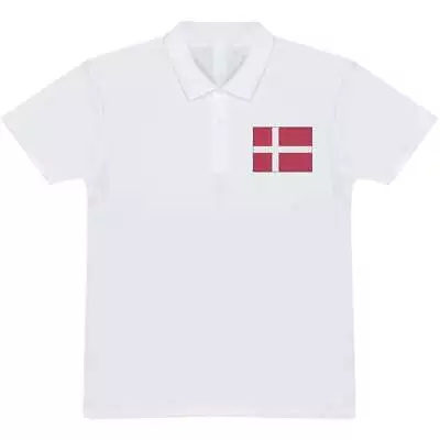 Buy 'Denmark Flag' Adult Polo Shirt / T-Shirt (PL023054) • 12.99£