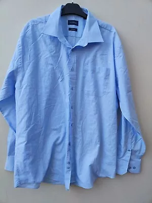 Buy Men Top Long Sleeved Collared Shirt  T-shirt Size M 43 Medium Buttons Down  • 3.99£