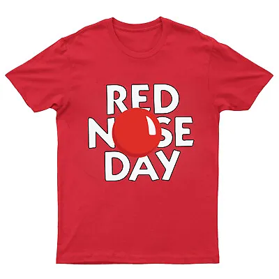 Buy New Red Nose Day T-Shirt Comic Relief Boys Girls Funny Children School Tee Top • 7.99£