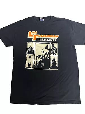 Buy Vintage 2004 Lars Frederiksen And The Bastards T Shirt Size Medium Rancid Rare • 57.91£