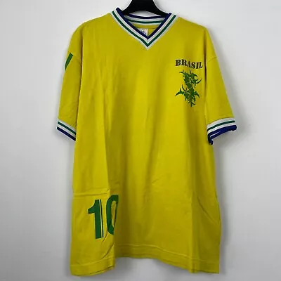 Buy Vintage 1996 90s Sepultura Football Jersey Rare Band T-Shirt Blue Grape XL • 35£