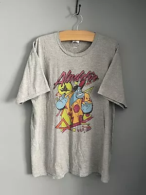 Buy Vintage Retro Style Genie Print Disney Aladdin Graphic Print T-Shirt Size Large • 14.99£