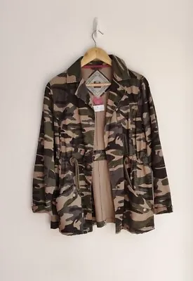 Buy New Womens Bellfield Camouflage Long Sleeve Jacket Size M • 20£