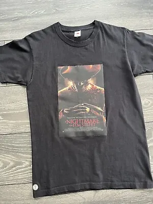 Buy Nightmare On Elm Street Custom Made Black T Shirt Men’s Size Small • 6£