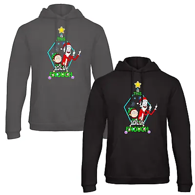Buy Is This Jolly Enough Jumper Rick And Morty Christmas Top Funny Rude Xmas Gift • 22.49£