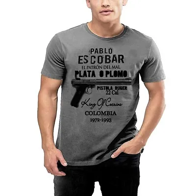Buy Weed T-shirt, New Tee, Hitman Plato A Plomo Mexico, Medellin, Sinaloa, Narco • 19.29£