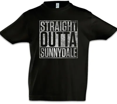 Buy Straight Outta Sunnydale Kids Boys T-Shirt Buffy The Fun Vampire Xander Willow • 16.99£