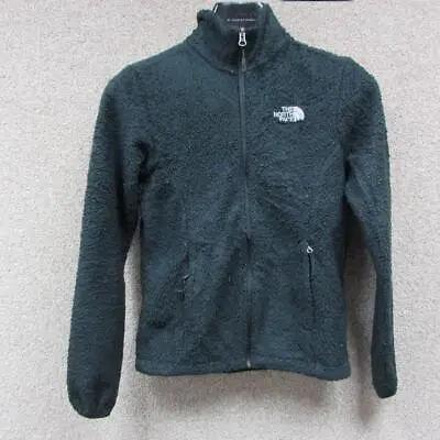 Buy Womens The North Face Full Zipped Teddy Bear Fleece Jacket Liner Uk Size 8/10 • 16.49£