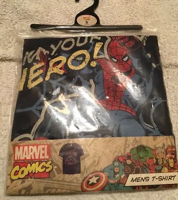 Buy Marvel Comics The Amazing Spiderman Men's T-Shirt | Official Merchandise Small • 9.99£