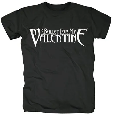 Buy Bullet For My Valentine T-Shirt Band Logo Official New Black • 15.95£