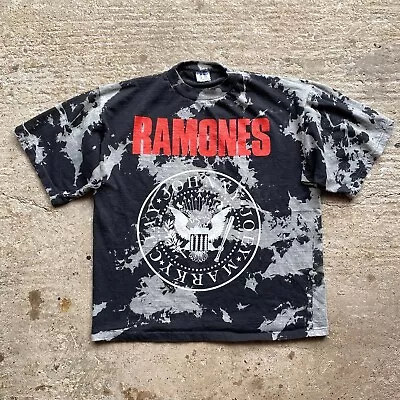 Buy Vintage Ramones - 'Hey Ho Lets Go' - 90’s - M/L - Band Tour T-shirt • 39.99£