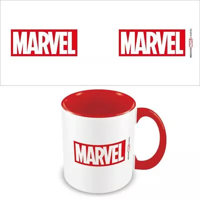 Buy Merch Marvel (Logo Red) Coloured Inner Mug /Merchandise NEW • 12.14£