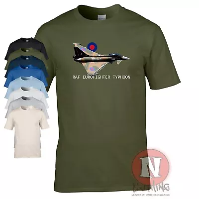 Buy RAF Eurofighter Typhoon Aircraft T-shirt Great Britain • 14.99£