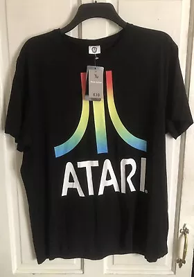Buy Mens Atari Logo T Shirt Size Xl NWT Tu • 3.99£