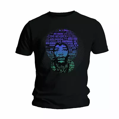 Buy Jimi Hendrix Afro Speech Rock Experience Licensed Tee T-Shirt Men • 15.99£