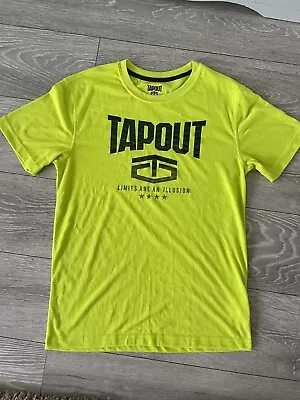 Buy Mens Tapout Tshirt MMA Limits Are An Illusion • 9£