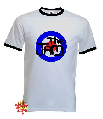 Buy THE JAM Target Ringer Punk Rock Retro T Shirt All Sizes • 14.99£