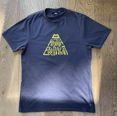 Buy Mens MOUNTAIN EQUIPMENT ‘Word Mountain’ T-Shirt (Medium) • 16£