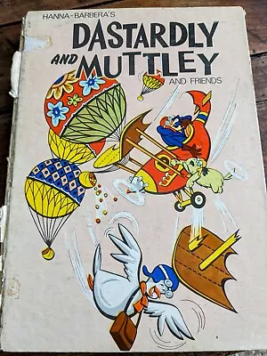 Buy Hanna -Barbera's Dastardly And Muttley And Friends Hardback Book 1973 • 15£