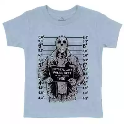 Buy Jason Mugshot Mens T-Shirt Horror Hockey Mask Friday 13Th Camp Crystal P962 • 9.99£