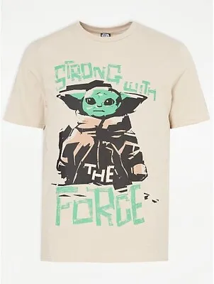 Buy Mens Grogu T-shirt Asda George Xxl. Ideal Gift.. • 10£