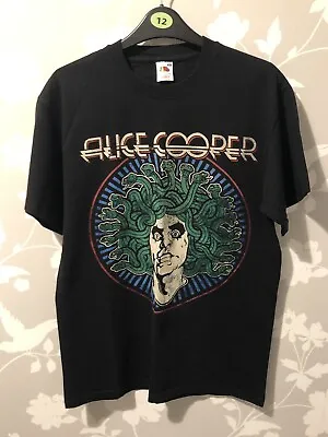 Buy Alice Cooper T-Shirt Excellent Condition Size Medium M Discontinued Design • 8.50£