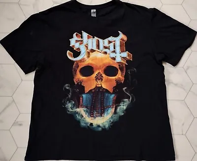 Buy Ghost BC T Shirt Size XL Papa Of The World On Fire Metal Rock Prog Doom • 24.99£