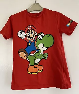 Buy Next Super Mario & Yoshi T Shirt Age 6 • 1.95£