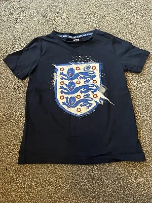Buy Navy England T-shirt - Aged 6 Years • 0.99£
