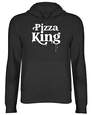 Buy PIzza King Mens Womens Hooded Top Hoodie • 17.99£
