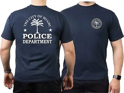Buy Navy, Miami Police Dept., Florida T-Shirt • 32.82£